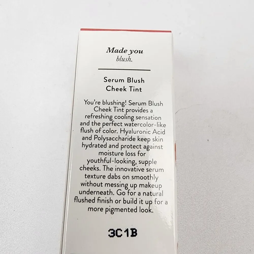 Laura Geller Serum Blush Cheek Tint (Poppy Peach) 0.34oz / 10ml New Brand New